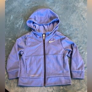 Nike Therma-fit zip up 2T purple blue magenta